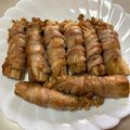 ｷｬｽｰ's cooksnap of when they made ☼えのきの豚バラ巻き♪ポン酢炒め.