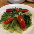 τомоко's cooksnap of when they made ロメインレタスのシンプルおひたし.
