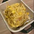 かいや's cooksnap of when they made フライパンひとつで☆カルボナーラ.