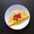WOODs´'s cooksnap of when they made ハムとチーズのオムレツ.