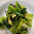 どあら1994's cooksnap of when they made 小松菜とキャベツのサッと茹で＊海苔和え＊.
