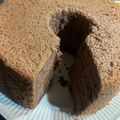 桜's cooksnap of when they made 簡単♪ココアシフォンケーキ ♡.