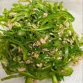 めがね金魚's cooksnap of when they made 無限ピーマン☆ツナ缶&レンジで簡単！.