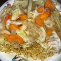 コバミツ's cooksnap of when they made 冷蔵庫の余り物であんかけ焼きそば☆.
