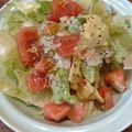 ばたみそーぱん☆'s cooksnap of when they made 目指せデリ風！レタスとトマトのサラダ.