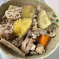 ミアンミアン's cooksnap of when they made さつま芋・れんこん・豚肉の甘辛炒め煮.