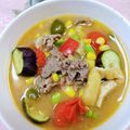 みっちゃん❇️68's cooksnap of when they made 野菜タップリ夏の豚汁美味♬.