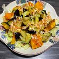 ほぬプリン's cooksnap of when they made ■素揚げ茄子とかぼちゃの油淋鶏ソース■.