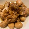 R2016's cooksnap of when they made 手羽元とうずらの甘辛煮.