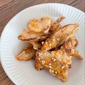 クックP5458D☆'s cooksnap of when they made おうち居酒屋☆ごぼうの甘辛揚げ.