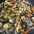 クック1VAGSA☆'s cooksnap of when they made コンビニ風 ６種具材の豆腐とひじきの煮物.