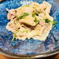 クックDGCFO3☆'s cooksnap of when they made 豚バラ肉のサッパリ大葉わさびポン酢和え.