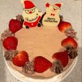 ♡co♡co♡'s cooksnap of when they made チョコレートクリームデコレーションケーキ.