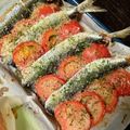 さとるぅ。's cooksnap of when they made グリラーで　トマトとイワシのパン粉焼き.