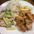 ゆみしゅー's cooksnap of when they made ☀味付けは塩麹だけ♪鶏ももねぎ焼き.