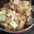 りこはるまこママ's cooksnap of when they made ＊簡単！すき焼き風☆肉キャベ豆腐＊.