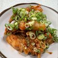 しゅがーぐらいだー's cooksnap of when they made 厚揚げともやしのキムチマヨネーズ炒め.