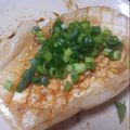 ちぃちゃん31513's cooksnap of when they made 白ナスのステーキ♡にんにく醤油だれ.