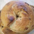 よっちむー's cooksnap of when they made 胡桃とイチヂクのベーグル.