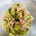 azbjbn's cooksnap of when they made 大量消費❤ きゃべつとツナのホットサラダ.