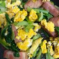 りなゆうと's cooksnap of when they made チンゲン菜の卵ベーコン炒め.