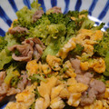 あんちゃん's cooksnap of when they made 豚肉とブロッコリーと卵のマヨ炒め.