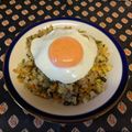 龍青空ママ's cooksnap of when they made 簡単♪カレーチャーハン.
