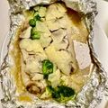 MMMiffy12's cooksnap of when they made 白身魚のホイル焼き☆味噌マヨ☆パプリカ.