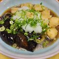 おもっちー's cooksnap of when they made 鶏むね肉と茄子の☆涼風みぞれ揚げびたし.