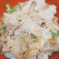 Nozomi19880714's cooksnap of when they made 豚肉と玉ねぎのオイスターソース丼.