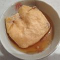 男の子4人のママもっち's cooksnap of when they made 油揚げと卵で簡単♫巾着.