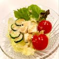 悠LOVE航's cooksnap of when they made 豆腐✖️粉チーズサラダ🥗.