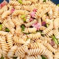 leckerkoch's cooksnap of when they made ＊菜の花とベーコンの柚子胡椒パスタ＊.