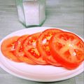 のんべぇヒロ's cooksnap of when they made トマトは輪切りがジュワッと美味しいー♪.
