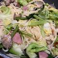 ﾌﾞﾚﾝﾀﾞ's cooksnap of when they made 電子レンジ☆スパゲティの茹で方.