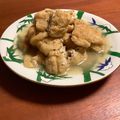 ＊＊もっさん＊＊'s cooksnap of when they made にんにくと鶏ガラ風味がうまい、油揚げ煮.