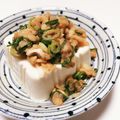 tyuya's cooksnap of when they made ねぎたぬき豆腐.