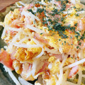 あっちゃんキッチン♪'s cooksnap of when they made もやしとベーコンの卵炒め.