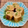 コムギ大好き's cooksnap of when they made 給料日前の☆鶏ミンチの包み煮.
