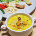 まる゜'s cooksnap of when they made 簡単✿南瓜ときのこの濃厚クリームスープ.