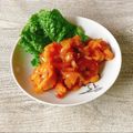 さくらん餅's cooksnap of when they made お手軽！玉ねぎのエビチリ.
