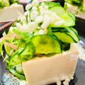 U☆kaoru's cooksnap of when they made 胡瓜、みょうが、しその浅漬けで具沢山冷奴.