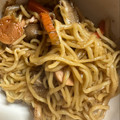 9ma9ma's cooksnap of when they made 粉ソース付き焼きそばの美味しい作り方.