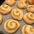 m posi's cooksnap of when they made 米粉配合・ミルクちぎりパン.