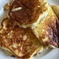 ごごんた's cooksnap of when they made ☆ふわふわ☆リコッタチーズのパンケーキ！.