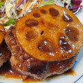 うっち～H's cooksnap of when they made うちの照り焼き☻和風蓮根はさみハンバーグ.
