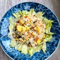 悠LOVE航's cooksnap of when they made お好きな炒飯に葉物野菜を添えて.