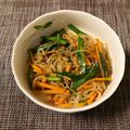 まーちゃろう's cooksnap of when they made 白滝チャプチェ.