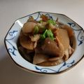 気まぐれ♡雨おんな's cooksnap of when they made 豚バラ♡大根♡蒟蒻の炒め煮♡.