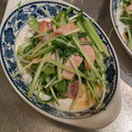 みほ's cooksnap of when they made 水菜大量消費♡ベーコンのにんにく醤油炒め.